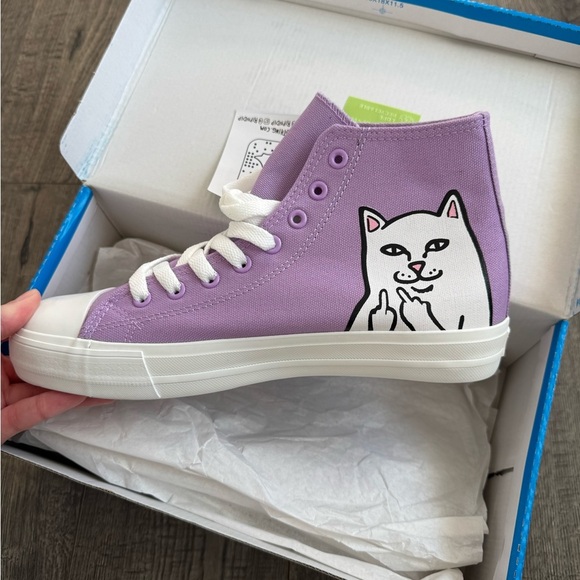 RipnDip Lord Nermal High-Top Shoes -Lavender - Picture 7 of 8